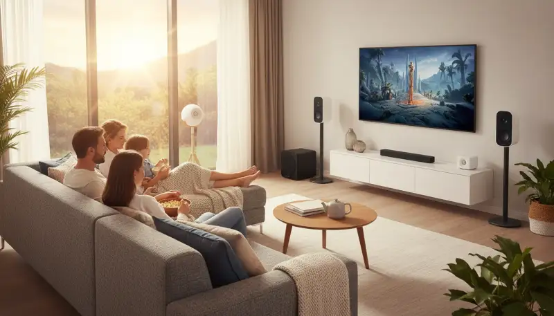 Satellitenlautsprecher: Präziser Raumklang