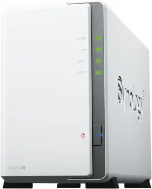 Synology DS223J 2 Bay Desktop NAS, weiß