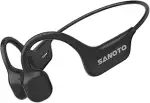 SANOTO Knochenschall Kopfhörer | Open Ear Bluetooth 5.3 Kopfhörer Sport Bone Conduction Kabellos ...
