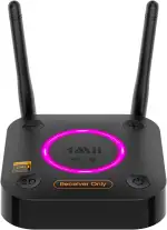 1Mii B06Ultra Bluetooth 5.3 Empfänger für Stereoanlage, HiFi Audio Adapter mit LDAC & aptX HD, Audiophile DAC, 3D Surround, Optisch/Koaxial/RCA/3,5mm AUX für Lautsprecher
