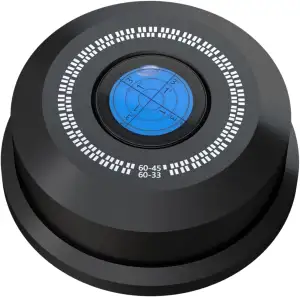 Monosaudio Schallplattengewicht 320g, Aluminium LP Stabilisator mit Wasserwaage,