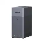 UGREEN NASync DH2300 2 Bay Desktop NAS, NFC Tap zum Verbinden, KI Fotoalbum, 4K Persönliche Videothek, Einsteigerfreundliches NAS-System, Heim-NAS-Server mit 1GbE-LAN und 4GB RAM (Ohne Festplatten)
