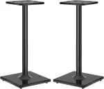 Universal Lautsprecherständer Paar für Surround-Sound bis zu 10KG, Boden-Lautsprecherständer mit Kabelmanagement, Boxenständer Kompatibel mit Verschiedene Modelle von Lautsprecher