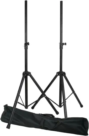 E-Lektron PA Lautsprecherständer - Paar robuste Stative Boxenständer für PA Laut