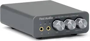 Fosi Audio K5 Pro Kopfhörerverstärker, USB C DAC Verstärker Kopfhörer HiFi, USB/