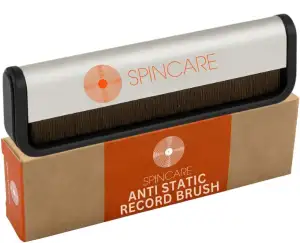 Vinyl Schallplatten Reinigung Bürste von SPINCARE | Professionelle Plattenbürste