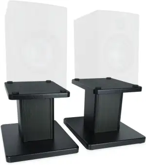 keepdrum SS041 Boxenständer Tisch-Stative für Lautsprecher 1 Paar