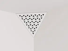 2er-Pack – Akustik-Eck-Decken-Bassfalle „Dreieck“ | Schallabsorbierender Akustik