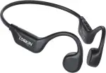 LOBKIN Knochenschall Kopfhörer Bluetooth,Open Ear Kopfhörer Kabellos 5.4 Bone Conduction Headphones,wasserdichte Schweißfeste Sportkopfhörer Kopfhörer für Fitness Radfahren Fahren Laufen