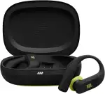 JBL Endurance Peak 4 In-Ear-True-Wireless-Sport-Kopfhörer mit Bluetooth und Noise Cancelling, 48 h Akkulaufzeit, TwistLock Secure Fit, IP68 Wasser-/Staubschutz, JBL Pure Bass Sound, Schwarz/Limette