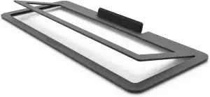 Kanto S10 Low-Profile Angled Sound Bar and Center Channel Speaker Stand for Home