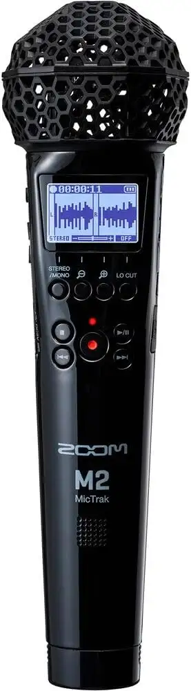Zoom M2 MicTrak – Mobiler Stereo-Audio-Recorder mit 32-Bit-Float-Technologie für