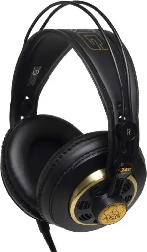 AKG K240 Studio Professional Semi-Open, Over-Ear-Kopfhörer, High Performance Des