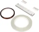 1/4 10-Zoll-Bandspleißset, Spleißband-Bandspleißblock-Kit Universal-Vorspannband mit Eloxierter Oberfläche für Reel-To-Reel-Tonbandgerät