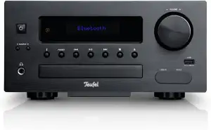 Teufel KOMBO 43 CD-Receiver - Kompakter HiFi-Stereo-Receiver, 2 x 25 Watt, Bluet