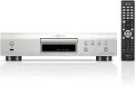 Denon DCD-900NE HiFi CD Player, CD Spieler, Hi-Res, Unterstützung von CD, CD-R/RW, MP3, WMA und USB, Silber