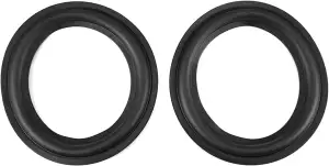 Lautsprecher Gummikante, 6 Zoll Lautsprecherkautschukkante Gummi Lautsprecherkanten Surround Ring...