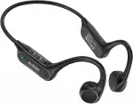 Aveek Knochenschall Kopfhörer Bluetooth 6.0, Open-Ear Kopfhörer mit 8h Akku, Bone Conduction Headphones, wasserdichte Schweißfeste Sportkopfhörer Kopfhörer für Laufen, Radfahren, Fitness