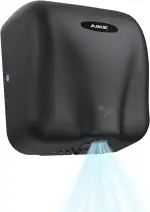 AIKE Elephant Power Edelstahl Händetrockner Mit HEPA-Filter, Gewerblich Hochgeschwindigkeit, Auto Warmluft, Edelstahlgehäuse AC220V-240V, AK2801BH