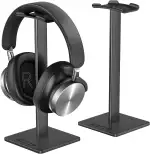 New Bee Kopfhörerständer, Headset-Ständer, Kopfhörerhalter, universal, Aluminium, Gaming-Headset-Halter, Kopfhörer-Display, Ohrhörer-Halterung für alle Kopfhörer, Schwarz