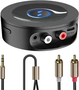 Bluetooth 5.2 HiFi Empfänger für Stereoanlage, Wireless Audio Receiver zum Nachr