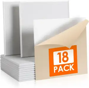 Rdutuok 18 Stück Selbstklebend Akustikplatten,30x30x1 cm Akustik Absorber Akusti