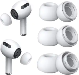 Ersatz-Ohrstöpsel für Airpods Pro und AirPods Pro 2 mit Loch zur Geräuschreduzie