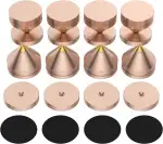 Pack of 8 Lautsprecher Spikes Set, Speaker Stands HiFi Speaker Audio Amplifier DAC CD Isolation S...