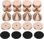 Pack of 8 Lautsprecher Spikes Set, Speaker Stands HiFi Speaker Audio Amplifier DAC CD Isolation S...