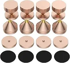Pack of 8 Lautsprecher Spikes Set, Speaker Stands HiFi Speaker Audio Amplifier D