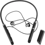 Bluetooth-Kopfhörer mit Nackenbügel, Geräuschunterdrückende In-Ear-Ohrhörer mit Magnetischem Nackenbügel und Atmungsaktivem Umgebungslicht, wasserdichte, Schweißfeste, Kabellose