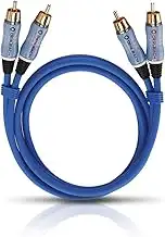 OEHLBACH BEAT - Stereo Audiokabel - Cinch-Kabel Set für CD-Player & Verstärker (