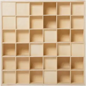 Bluetone Acoustics QRD 2D Akustik Diffusor aus Naturholz – Hochwertige Akustikpl