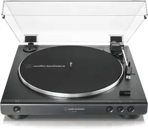 Audio-Technica LP60XBK Vollautomatischer Stereo-plattenspieler mit Riemenantrieb