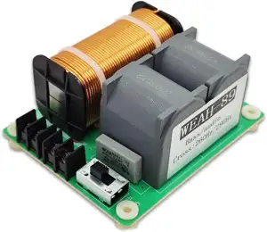 1500W Aktiv-Subwoofer mit 2-Wege Frequenzweiche – Hoch-/Tiefpass-Filter 50-200 H