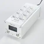 Netzfilter Steckdosenleiste HiFi, 8 Fach Entstörfilter Steckdose mit LCD-Anzeige, Überspannungssc...