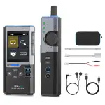 Netzwerktester, Kabeltester Störungsfreie POE Kabelerkennung Lan Tester RJ45 für Crimp Test Kabelgeschwindigkeitsmessung Port Flashing berührungslose NCV Erkennung LPM-10