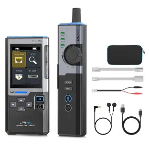 Netzwerktester, Kabeltester Störungsfreie POE Kabelerkennung Lan Tester RJ45 für