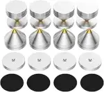 Pack of 8 Lautsprecher Spikes Set, Speaker Stands HiFi Speaker Audio Amplifier DAC CD Isolation S...