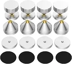 Pack of 8 Lautsprecher Spikes Set, Speaker Stands HiFi Speaker Audio Amplifier D