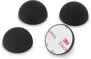 Dynavox Silikon-Elastomer Dämpfer ED32 4er-Set, Universal Absorber-Füße für HiFi