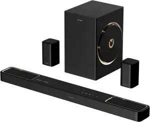 ULTIMEA 5.1.2 Soundbar mit Dolby Atmos, Surround Sound System für TV mit 2 Surro