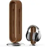 Kopfhörer Ständer Holz Schreibtisch - U-Form Headset Halterung - Aluminium Gaming Kopfhörer Aufbe...