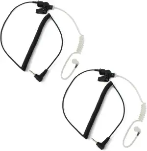 Retevis 3.5mm Ohrhörer Schallschlauch, In-Ear-Kopfhörer Headset, Ohrhörer Kompat