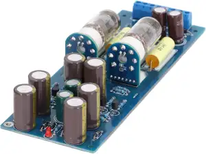 6 J1 Vakuumröhren-Vorverstärker-Platine Rohr Vorverstärker Modul Platine HIFI Leistungs Vorverstärker Verstärkungs Modul mit LED AC 12V