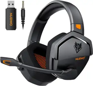 NUBWO G06 Dual Wireless Gaming Headset mit Mikrofon für PS5, PS4, PC, Mobile: 2.