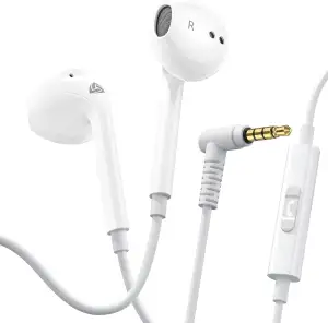 LUDOS Zenith Kopfhörer In Ear Kopfhörer mit Kabel und Mikrofon, 2-Jahre Garantie