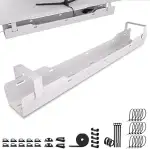 Ultimate Setup® Kabelwanne Schreibtisch für bestes Kabelmanagement - Im Kabelkanal Schreibtisch e...