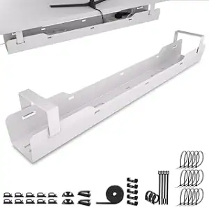 Ultimate Setup® Kabelwanne Schreibtisch für bestes Kabelmanagement - Im Kabelkan
