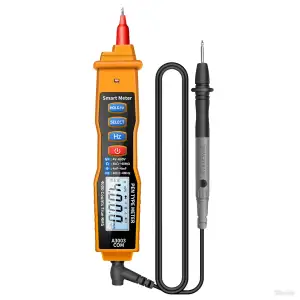 Multimeter Spannungsprüfer, Voltmeter Durchgangsprüfer mit Auto Range, Digital P